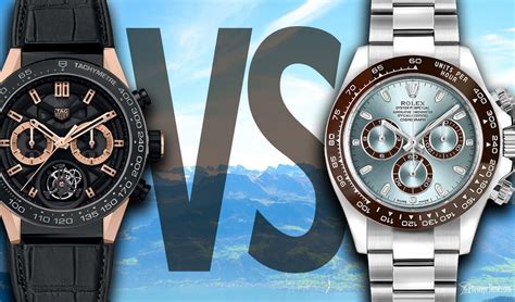 omega rolex tag heuer|rolex watch vs tag heuer.